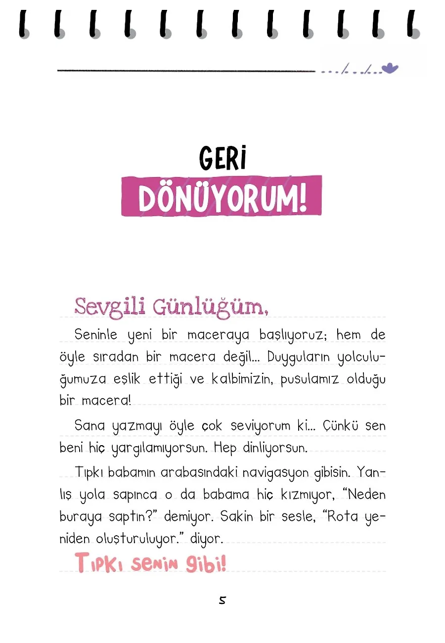 Mira Ve Yekta Mutluluk Tatili'nde - Duygu Günlüğüm – Sayfa 1