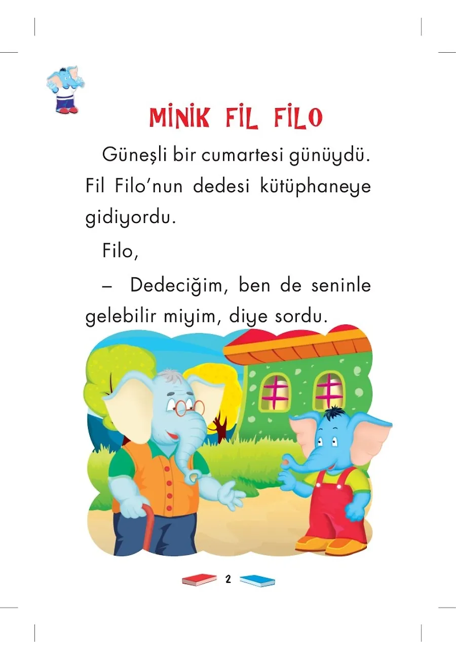Minik Fil Filo - Mini Masallar 3 (27) – Sayfa 1