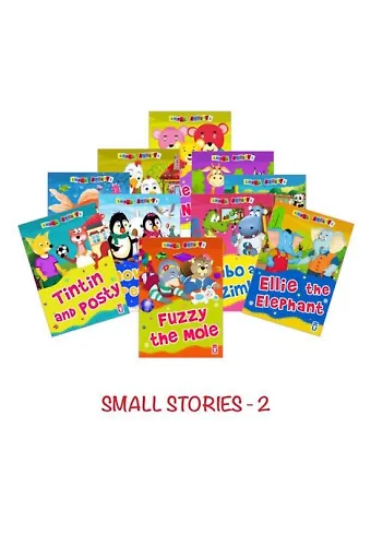 Mini Masallar 2 Set - Small Stories 2 (İngilizce - 10 Kitap)