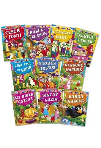 Mini Masallar 2 Set - (10 Kitap)