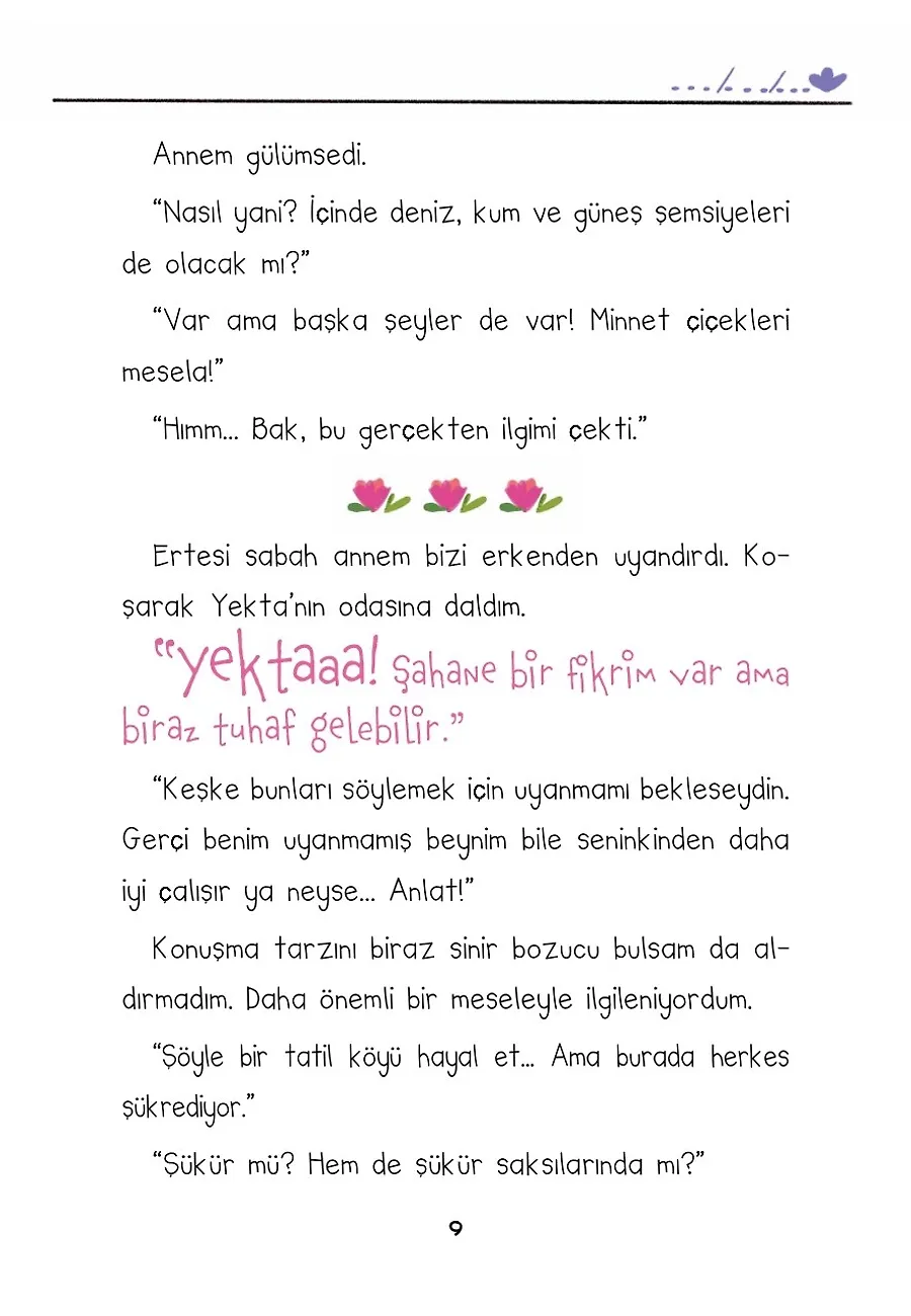 Mira Ve Yekta Mutluluk Tatili'nde - Duygu Günlüğüm – Sayfa 5