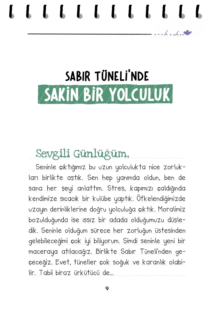 Mira Ve Yekta Sabır Tüneli'nde - Duygu Günlüğüm – Sayfa 6