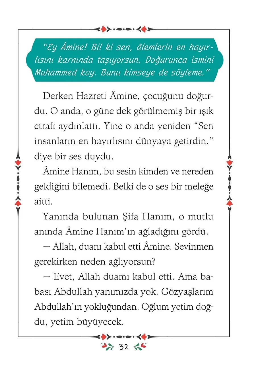 Minik Kuşlarla Da Korur - Kutlu Doğum - Peygamberimizin Hayatı – Sayfa 3