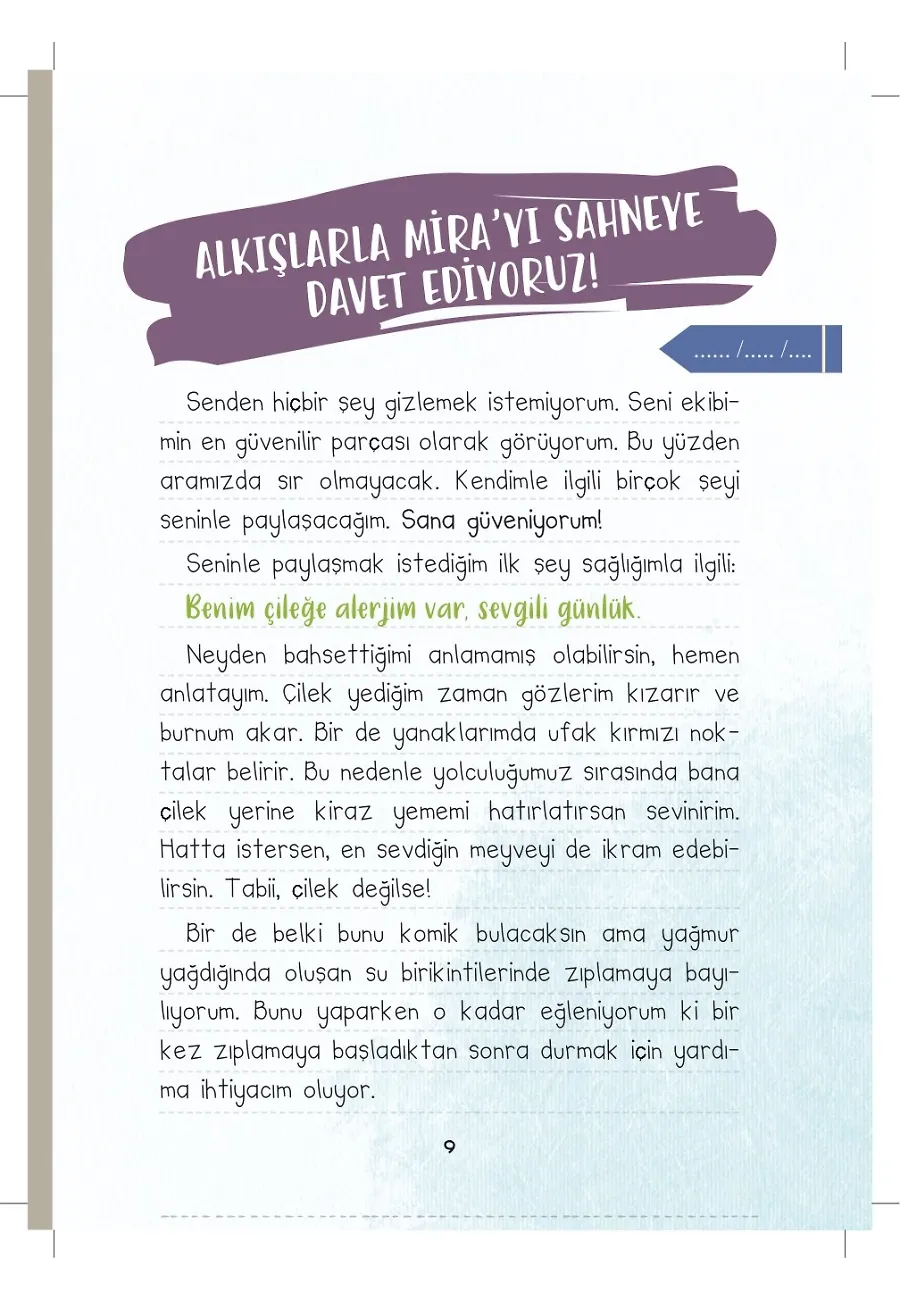 Mira Stres Kulübesi'nden Ayrılıyor - Duygu Günlüğüm – Sayfa 6