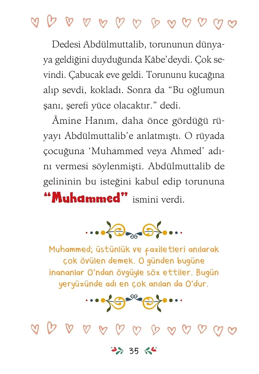 Minik Kuşlarla Da Korur - Kutlu Doğum - Peygamberimizin Hayatı – Sayfa 6