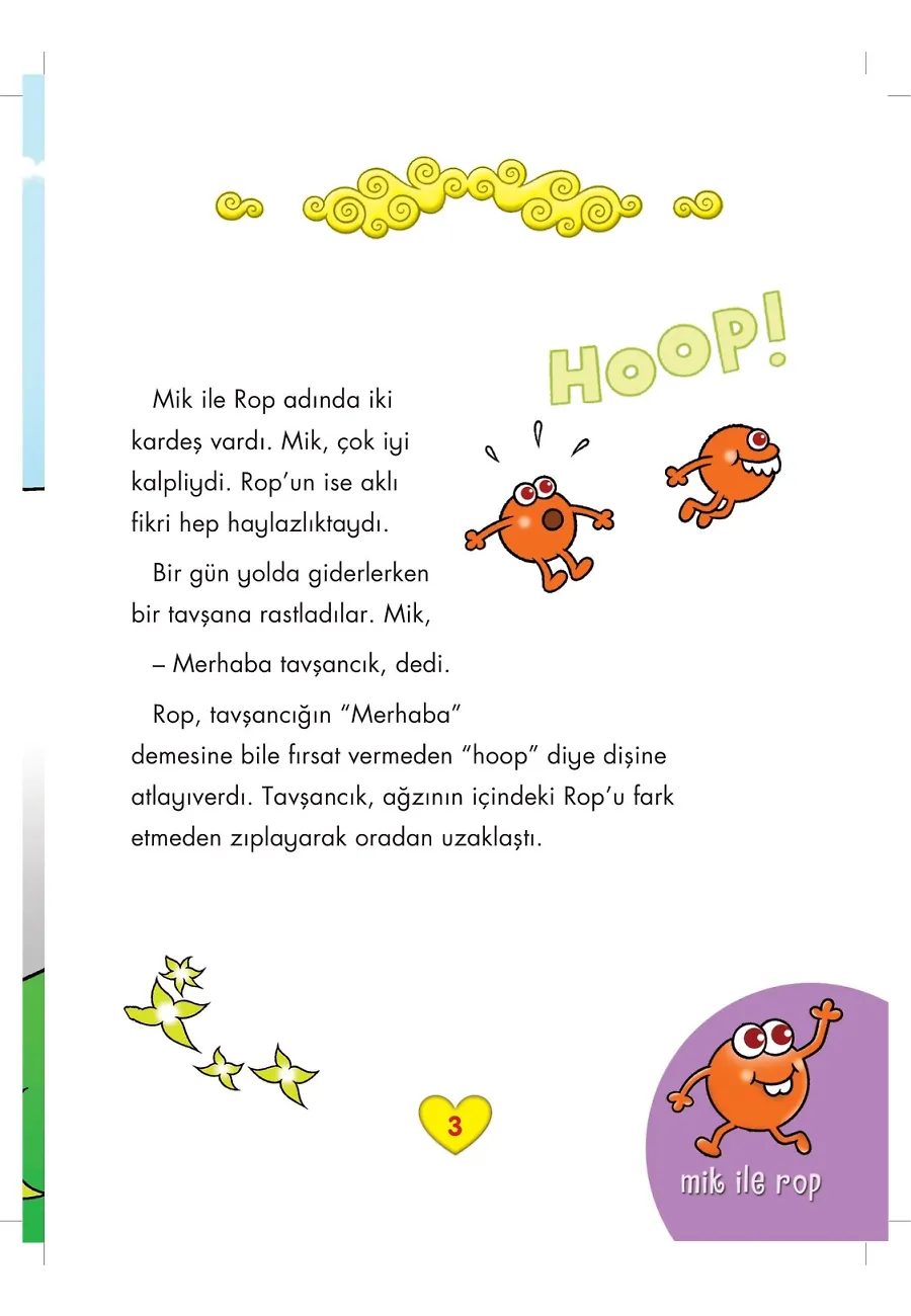 Mik İle Rop - Çoklu Zeka Geliştirici Masallar – Sayfa 2