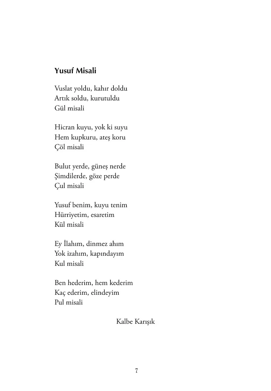 Mısır'a Sultanı Kuyudan Gelir – Sayfa 3