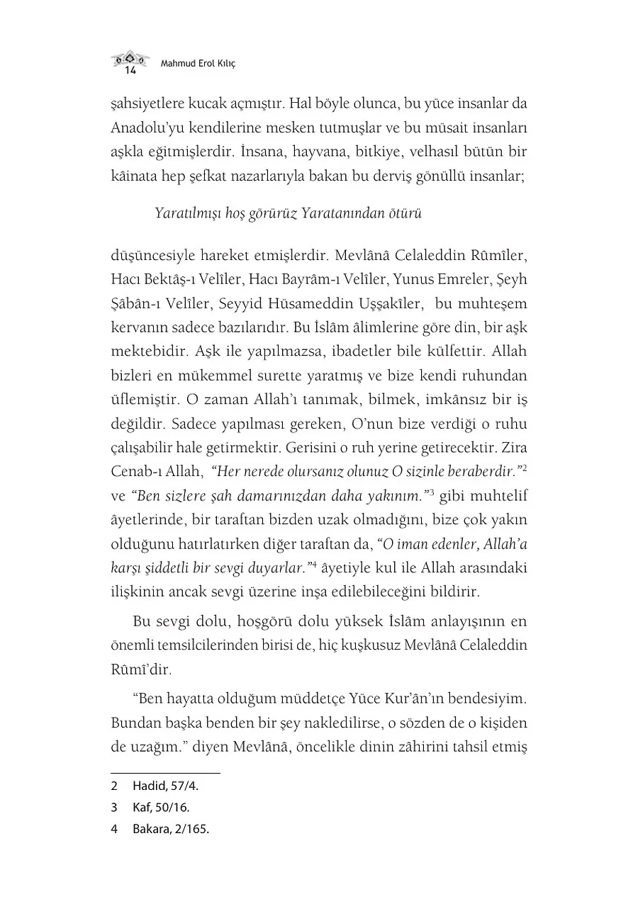 Mevlana Üzerine Konuşmalar – Sayfa 3