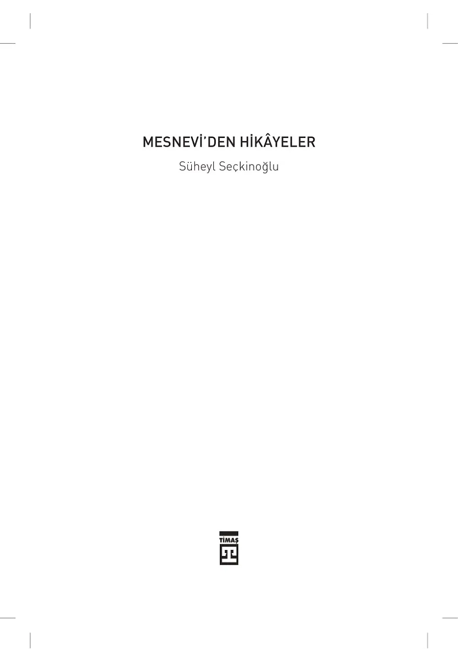 Mesnevi'den Hikayeler – Sayfa 1