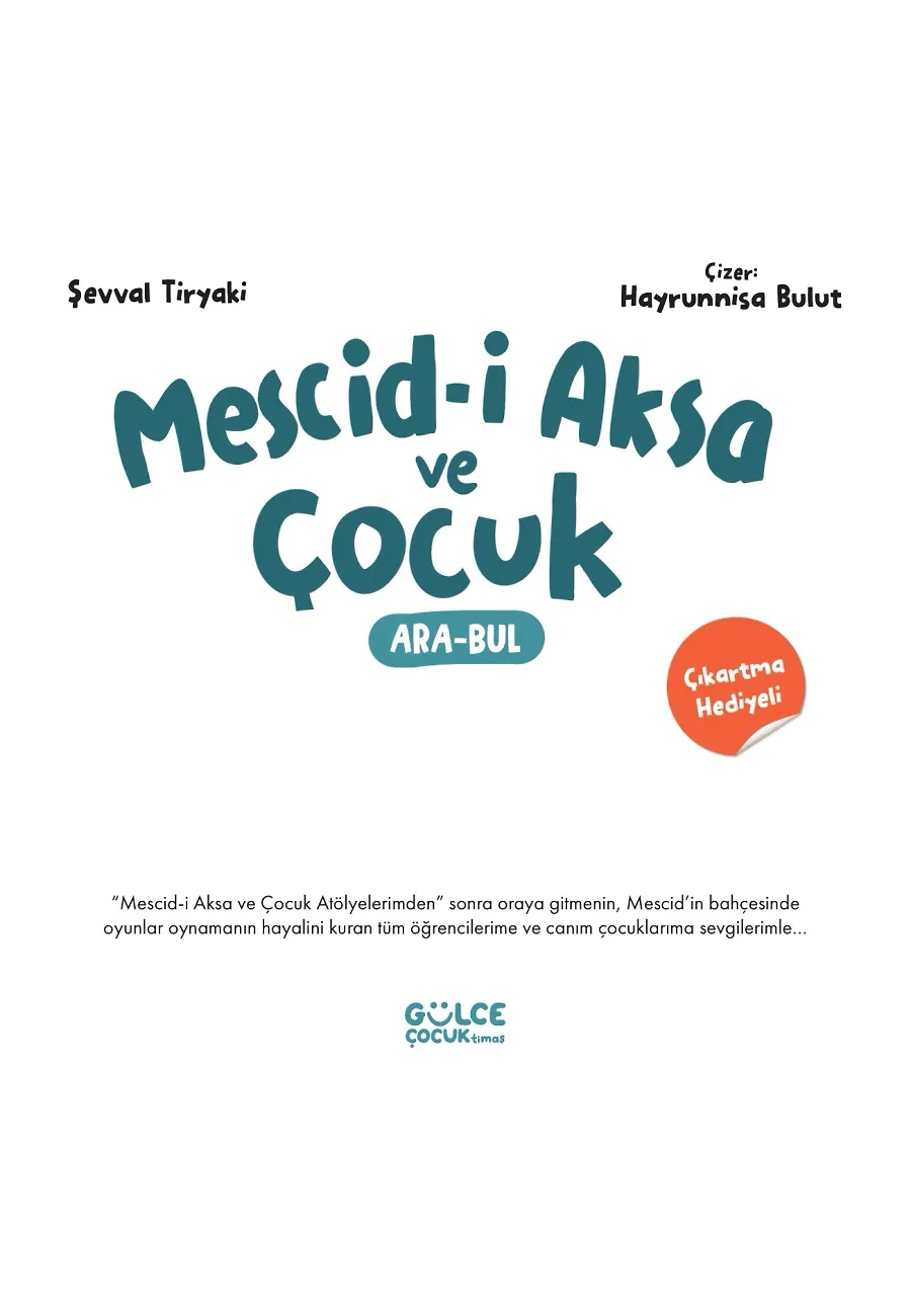 Mescid-İ Aksa Ve Çocuk – Sayfa 1