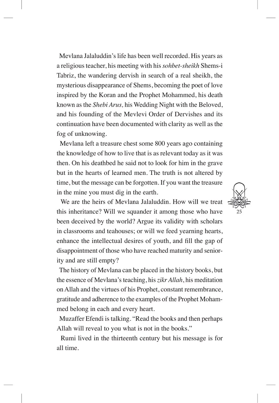 Mevlana Jalaluddin Rumi’s Forgotten Message – Sayfa 5