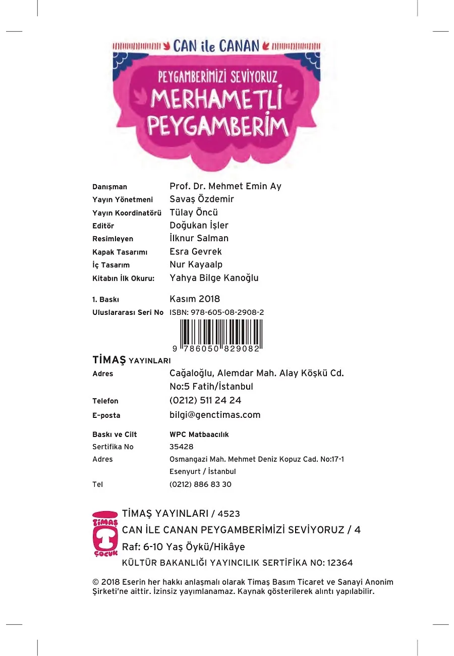 Merhametli Peygamberim - Can İle Canan Peygamberimizi Seviyoruz 1 – Sayfa 1