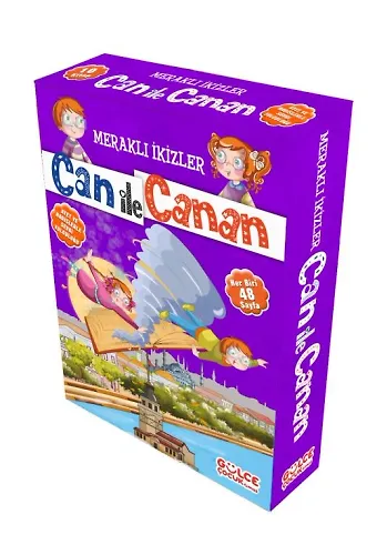 Meraklı İkizler Can İle Canan Set - (10 Kitap)