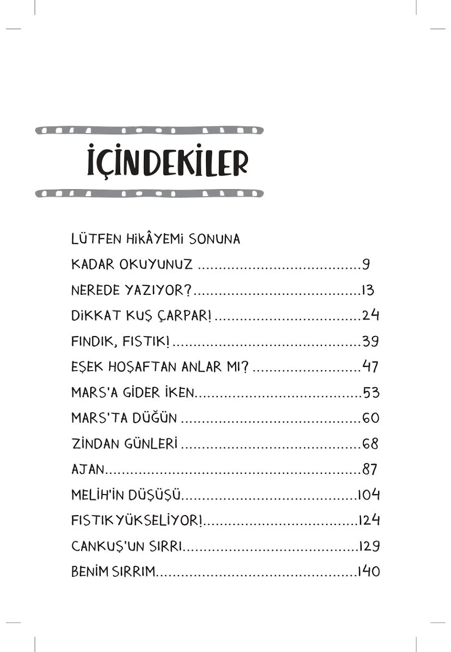 Melih Ve Benzersiz Eşeği - Hoşaflı Mars Macerası – Sayfa 1