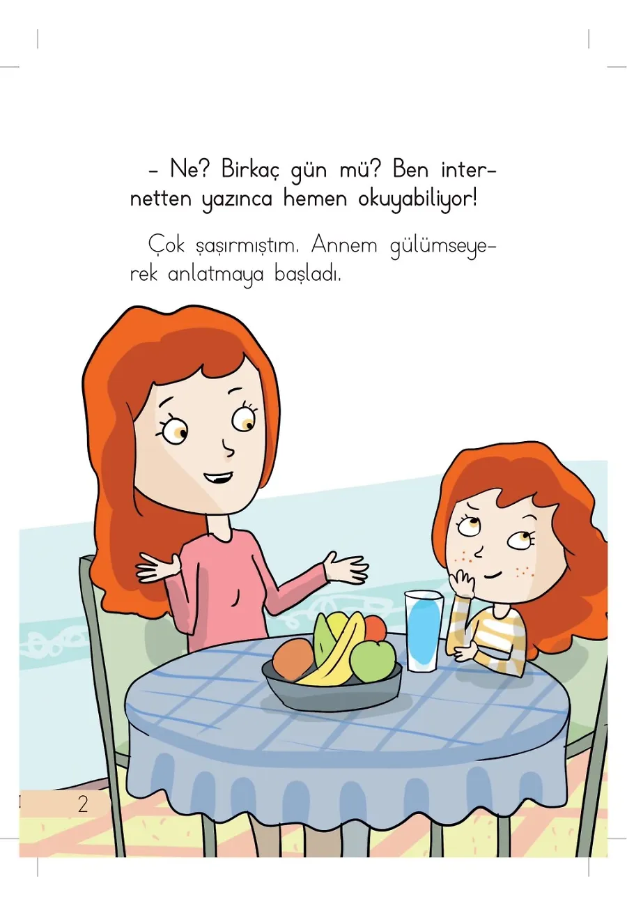Mektup Arkadaşımı Buldum! - Günlük Güneşlik Hikayeler - 1. Sınıf Hikaye Seti – Sayfa 2