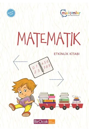 Matematik Etkinlik Kitabı - Mavi Çember (48 Ay Ve Üzeri)