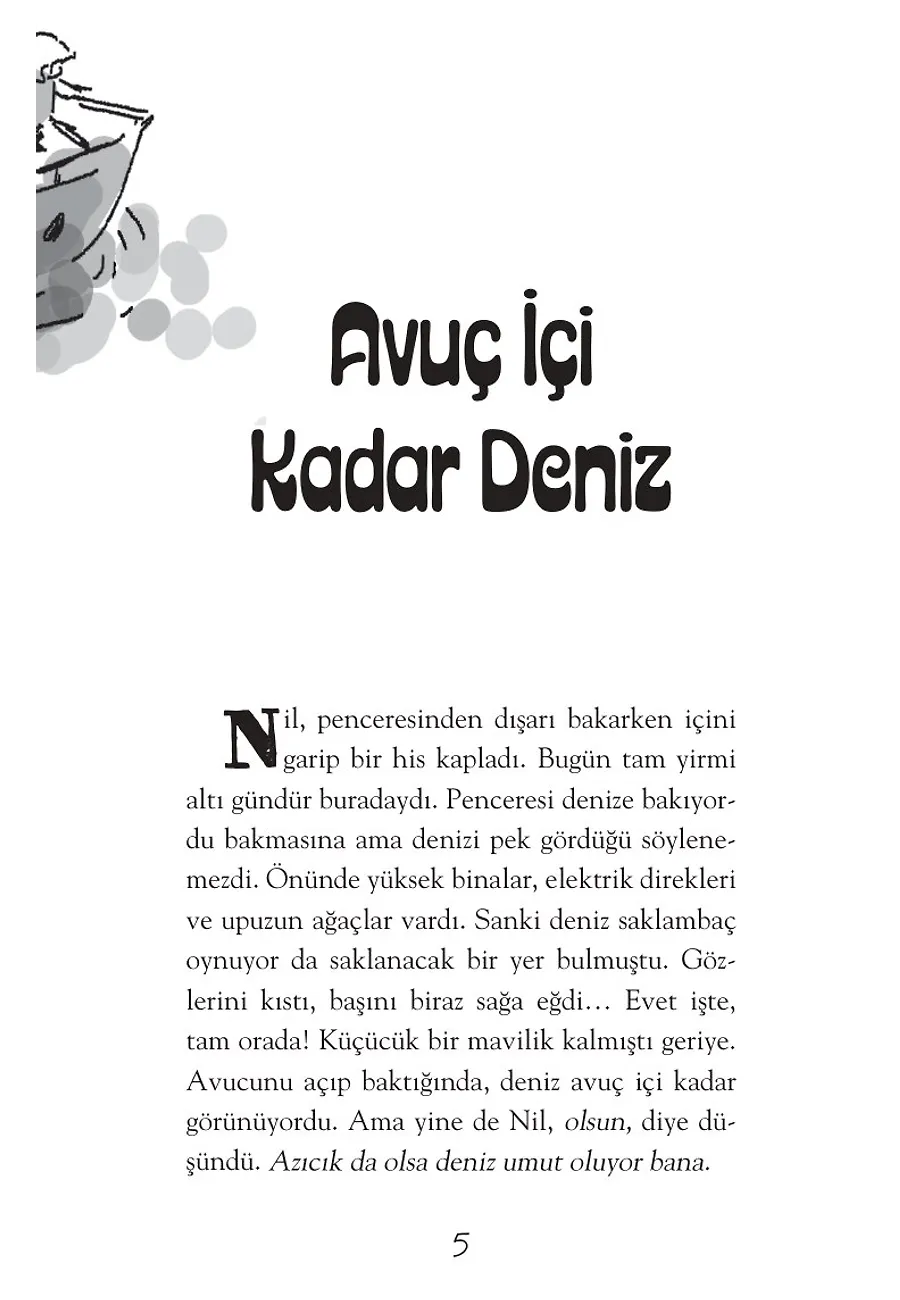 Mavinin Kıyısında – Sayfa 1