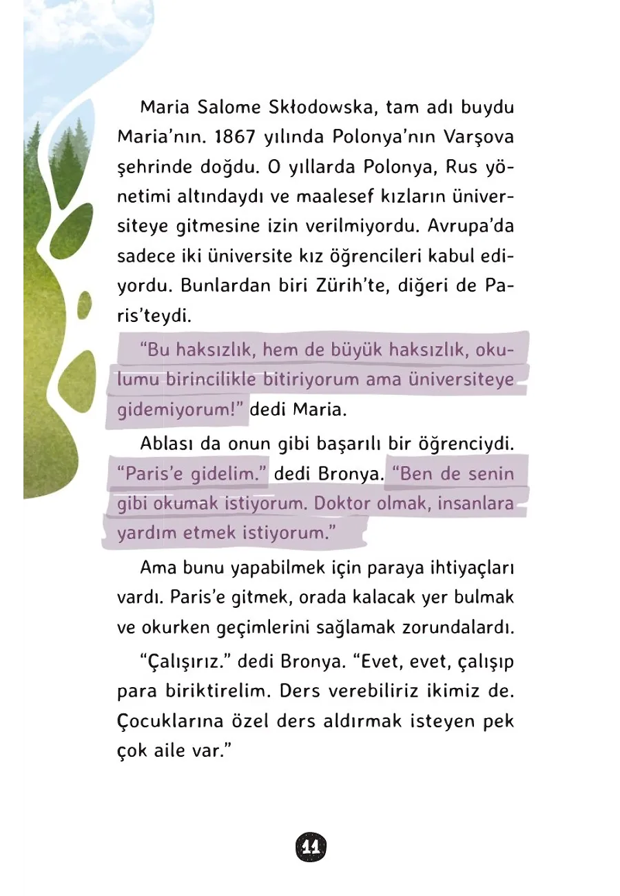 Marie Curie - Haydi Kurtaralım Dünyayı 1 – Sayfa 6