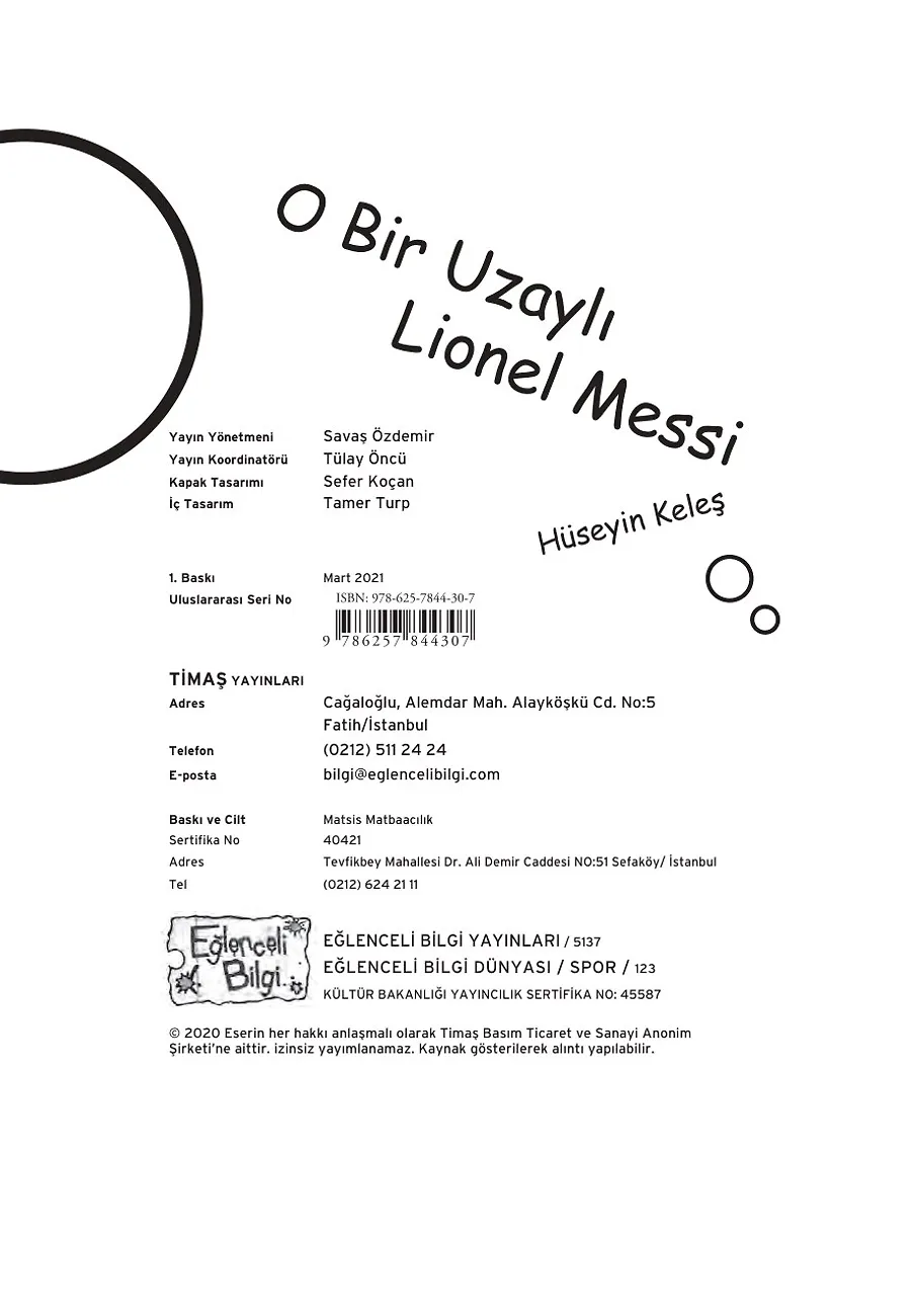 Lionel Messi - O Bir Uzaylı – Sayfa 2