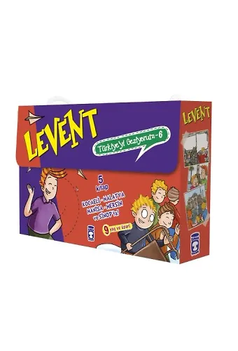 Levent Türkiye'yi Geziyorum 6 Set - (5 Kitap)