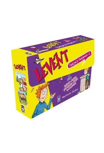 Levent Türkiye'yi Geziyorum 2 Set - (5 Kitap)