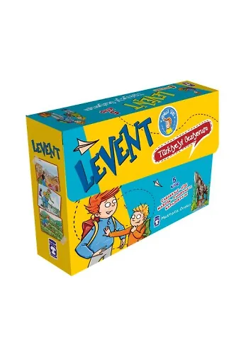 Levent Türkiye'yi Geziyorum 1 Set - (5 Kitap)