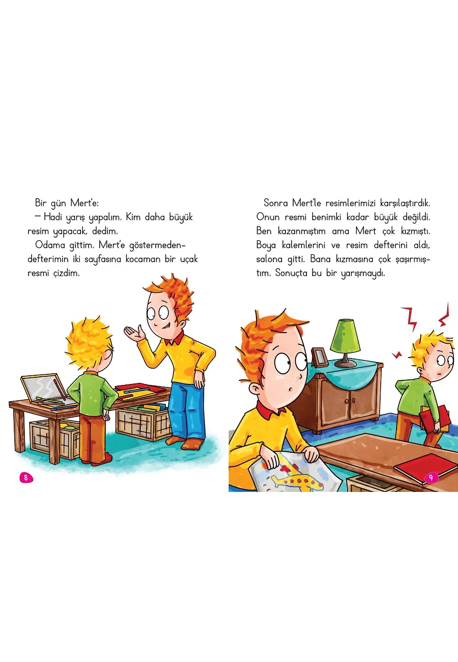 Levent Resim Yapıyor - Levent İlk Okuma Kitaplarım 2 – Sayfa 4
