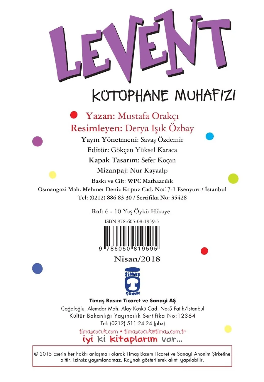 Levent Kütüphane Muhafızı - Levent İz Peşinde 2 – Sayfa 3
