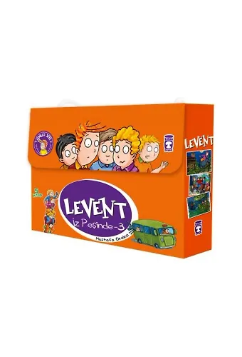 Levent İz Peşinde 3 Set - (5 Kitap)