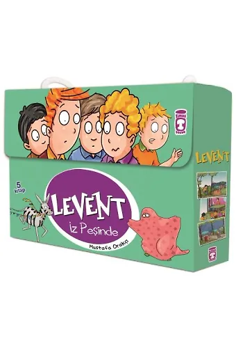 Levent İz Peşinde 1 Set - (5 Kitap)