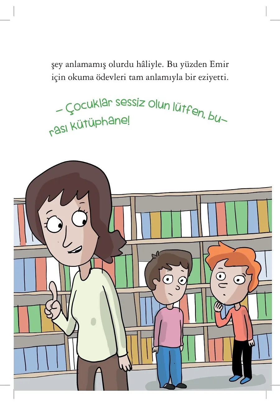 Kütüphanede Bir Gece - Akıl Almaz Maceralar- 4. Sınıf Hikaye Seti – Sayfa 3