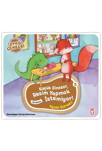 Küçük Dinozor Resim Yapmak İstemiyor - Öykü Çemberi 5