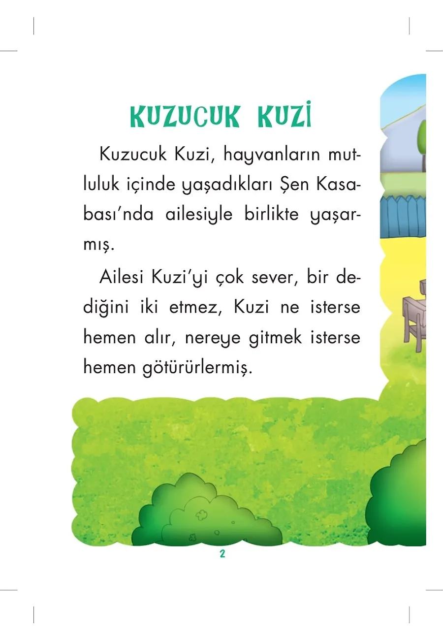 Kuzucuk Kuzi - Hikayelerle Dini Değerler 5 – Sayfa 1