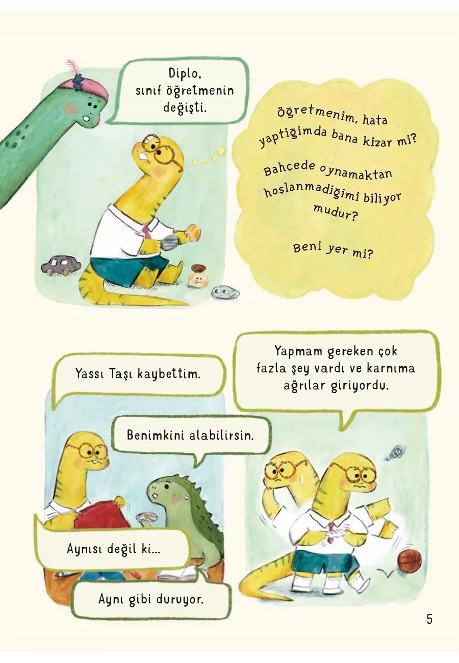 Küçük Dinozorların Büyük Duyguları – Sayfa 4