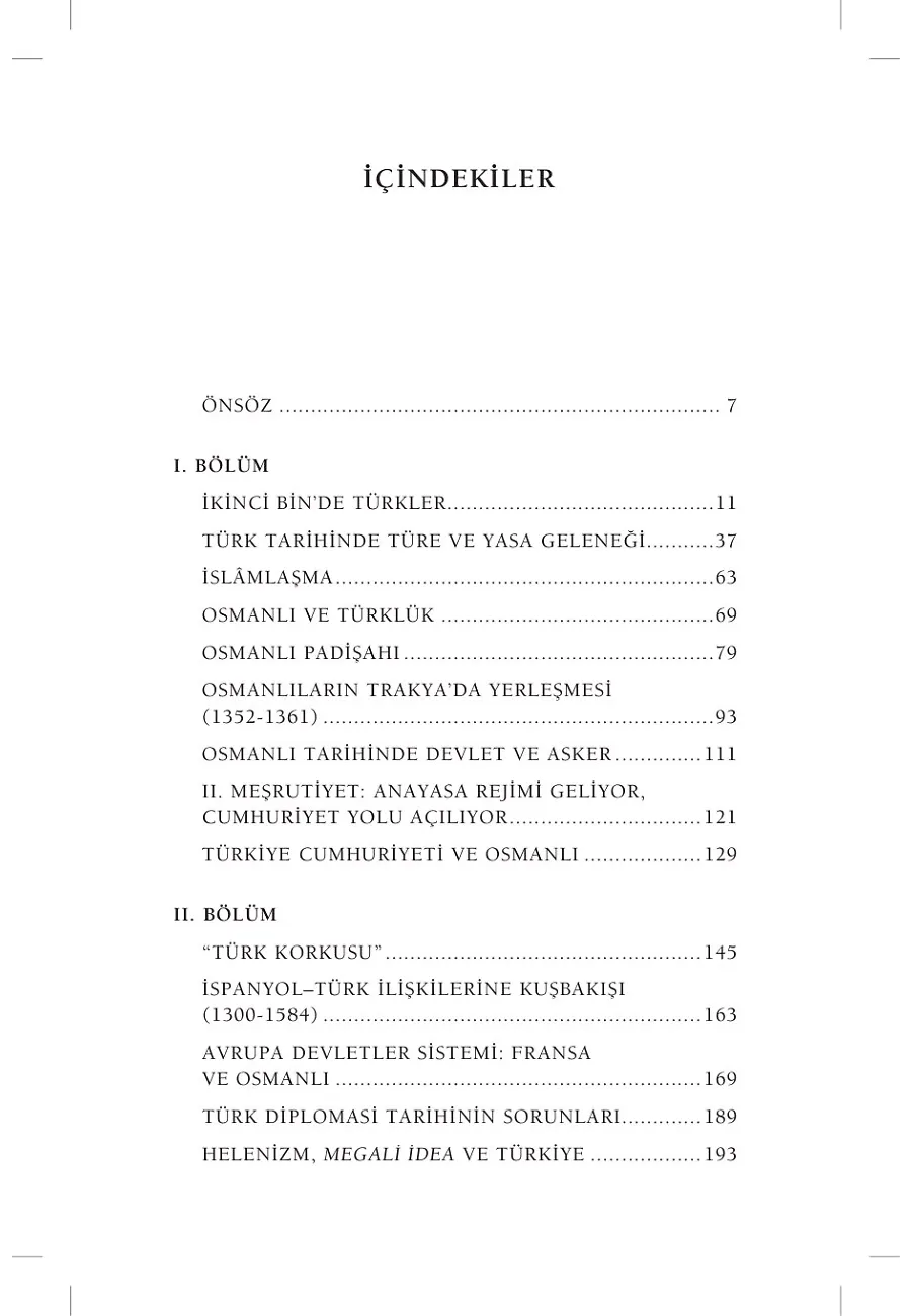 Kuruluş Ve İmparatorluk Sürecinde Osmanlı – Sayfa 1
