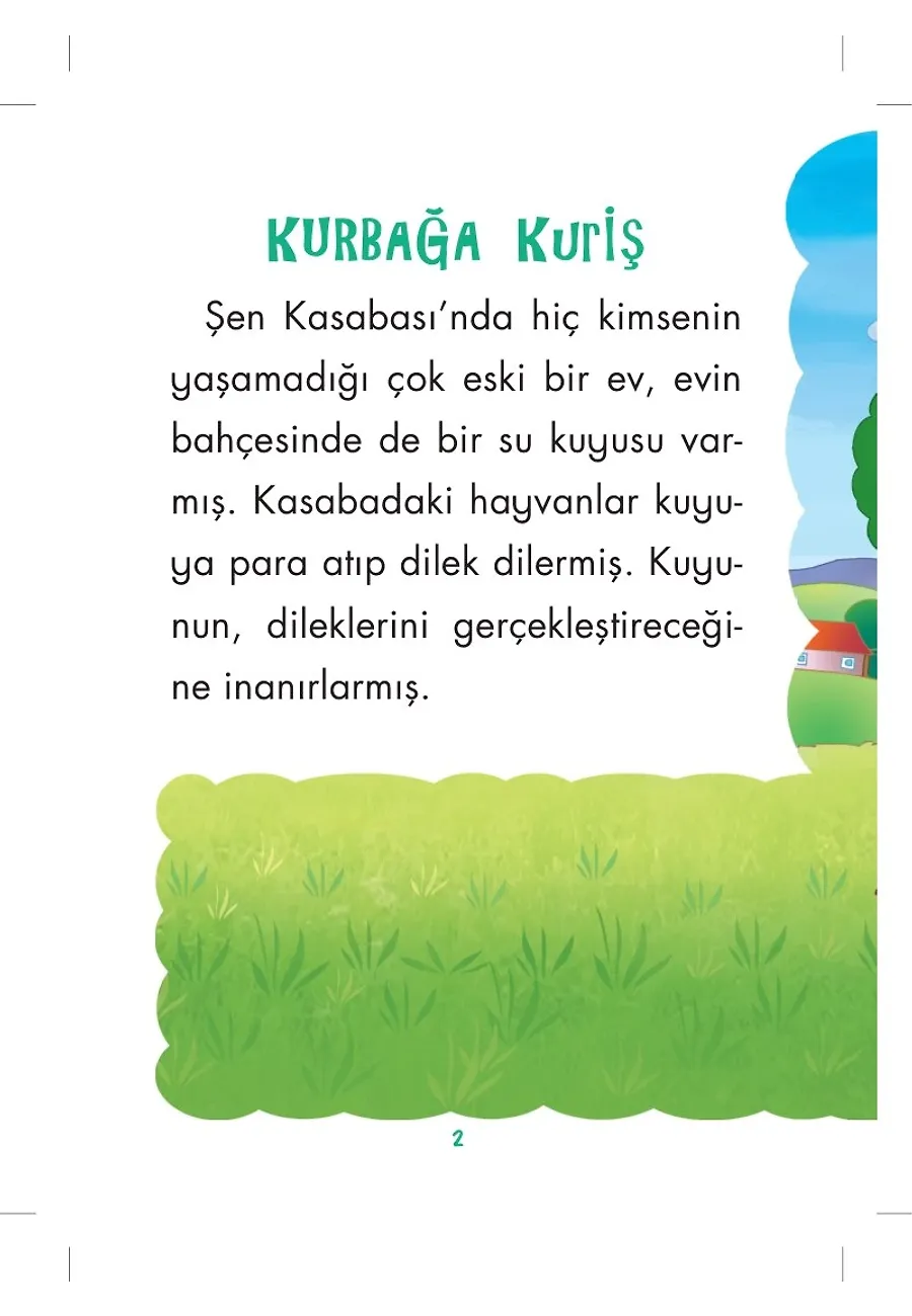Kurbağa Kuriş - Hikayelerle Dini Değerler 3 – Sayfa 1