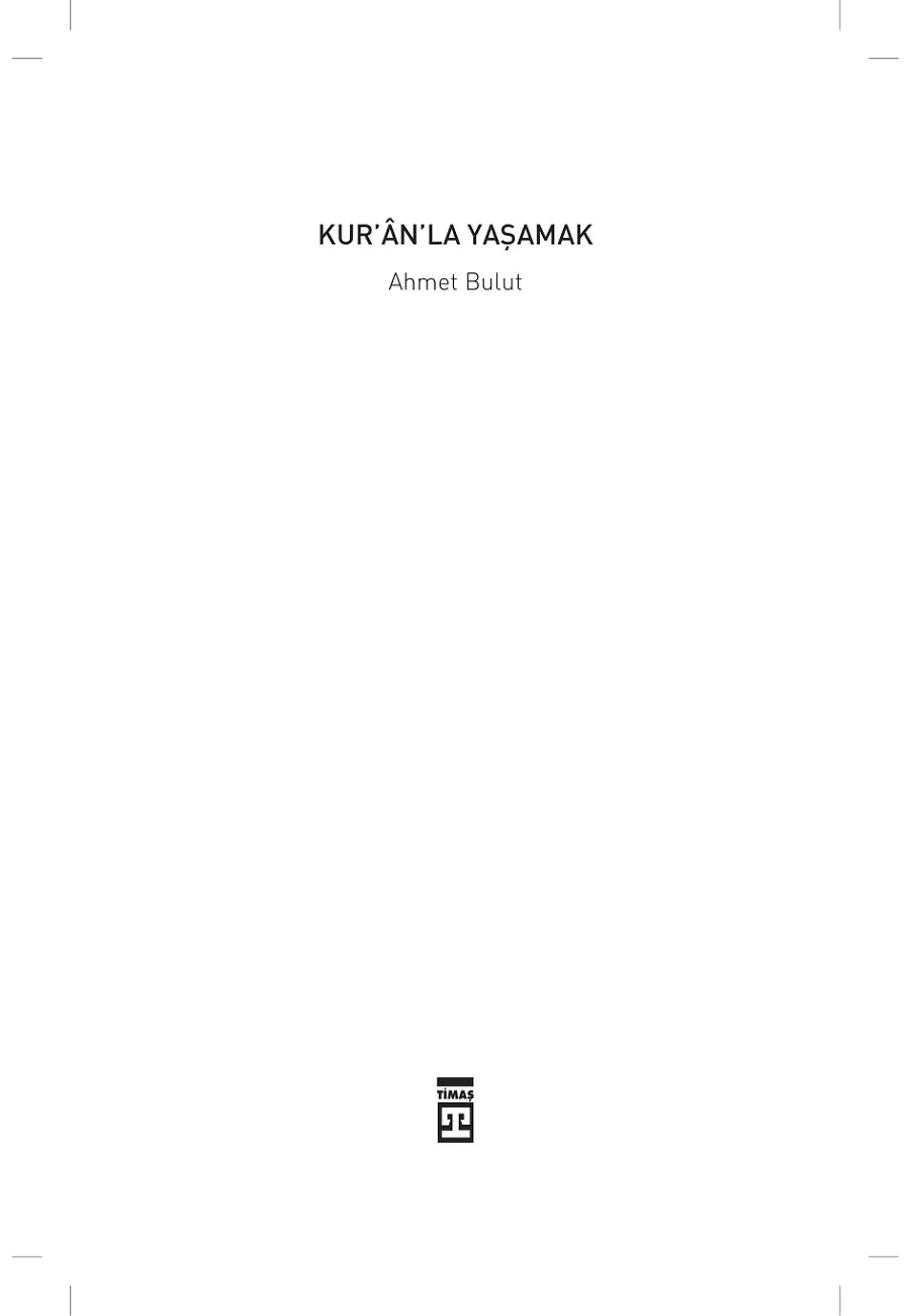 Kuran'la Yaşamak – Sayfa 1