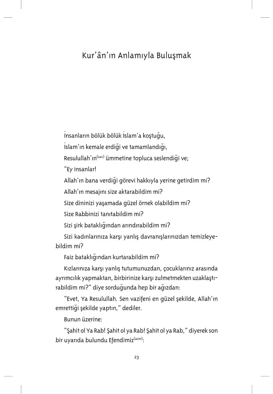 Kuran'la Yaşamak – Sayfa 3