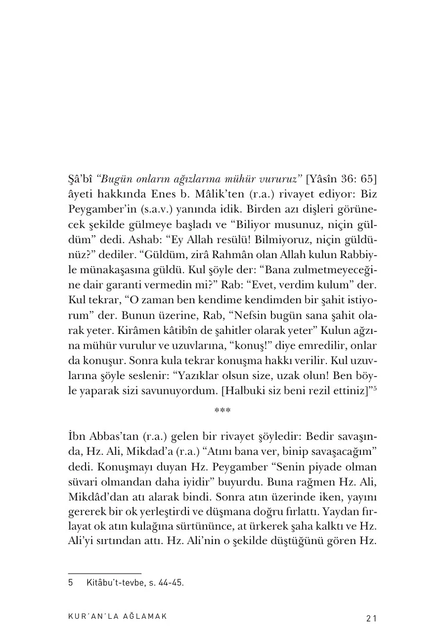 Kuran'la Gülmek Kuran'la Ağlamak – Sayfa 3