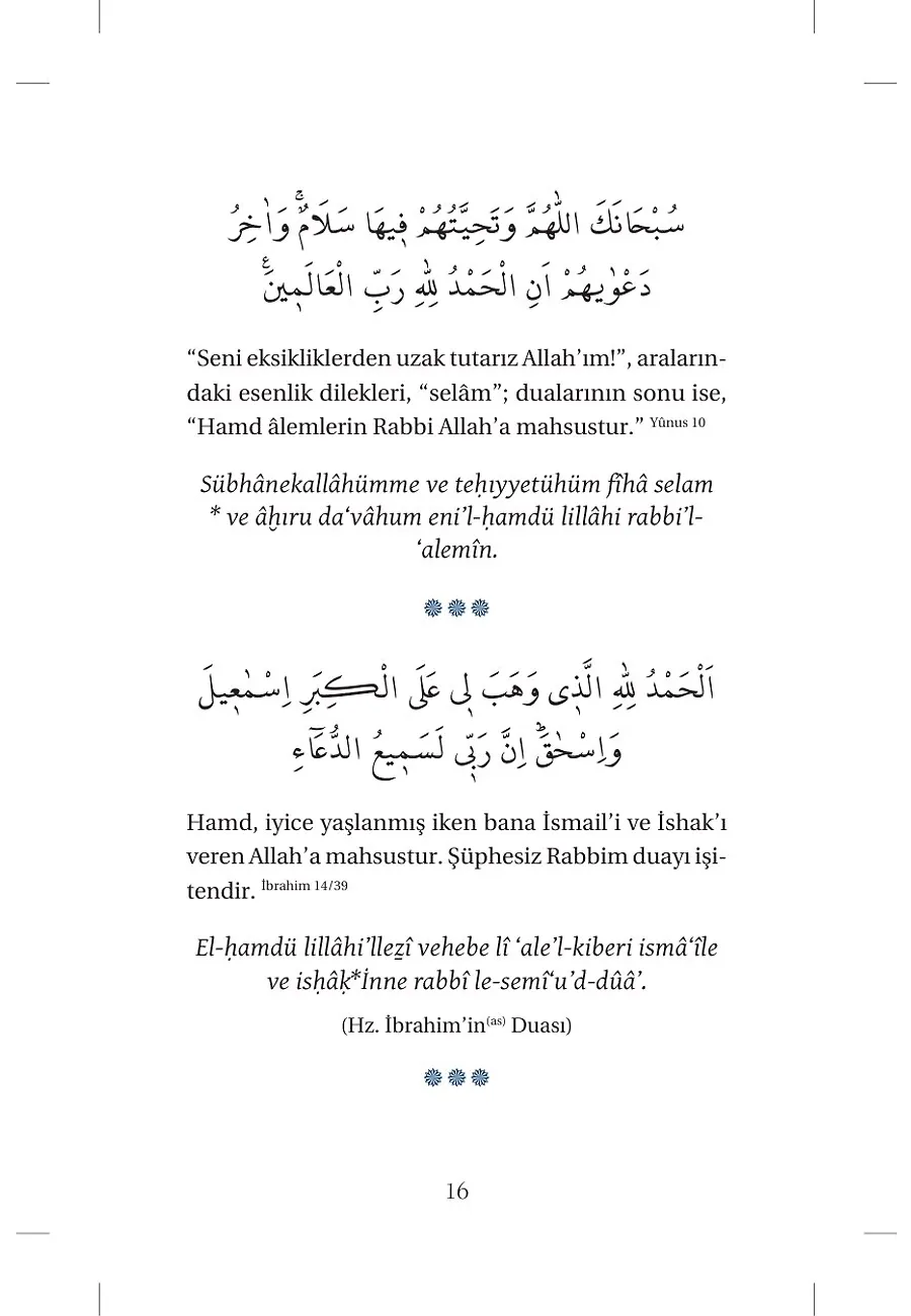 Kur'an-I Kerim'den Dua Ayetleri – Sayfa 3