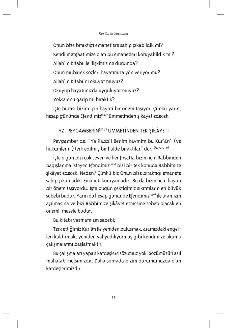 Kuran'la Yaşamak – Sayfa 5