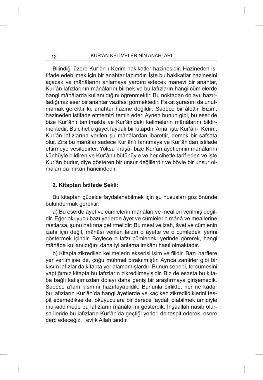 Kur'an-I Kerim Lügati (Ciltli) – Sayfa 4