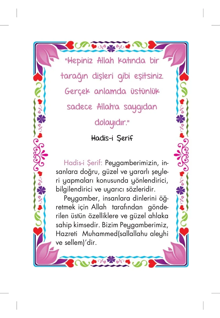 Kral Aslan Sercan - Hadis Bahçesi 2 – Sayfa 1