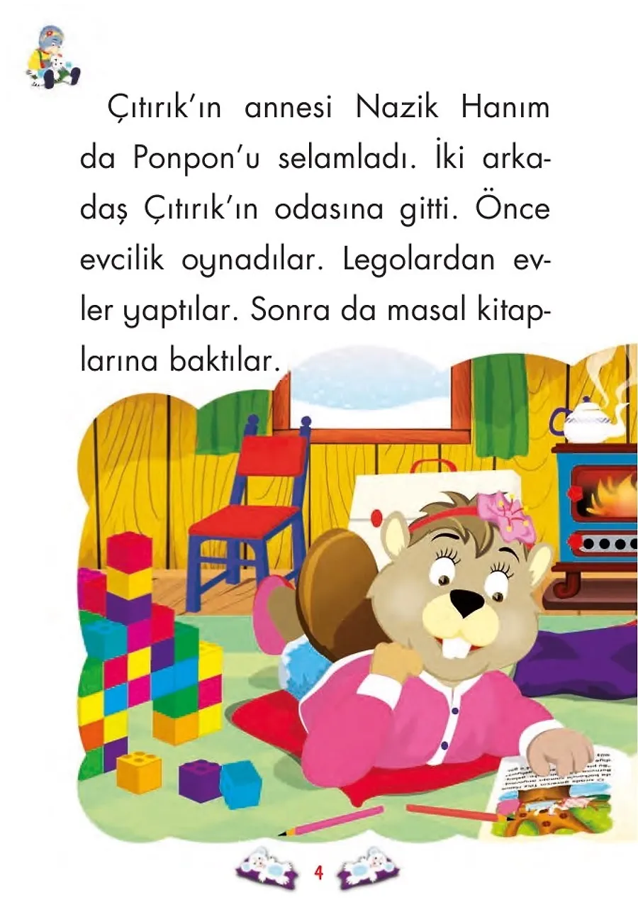 Köstebek Çıtırık - Mini Masallar 3 (24) – Sayfa 4