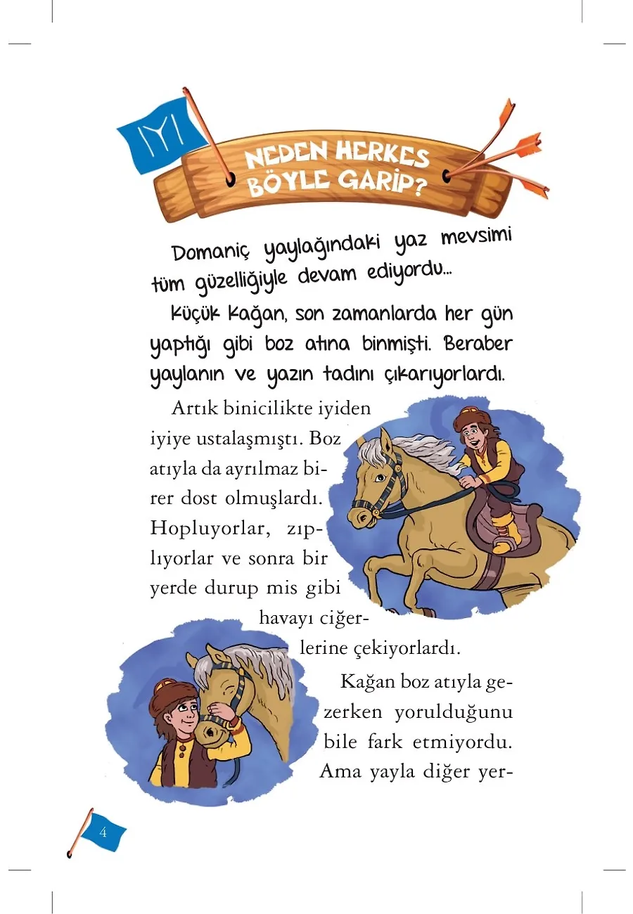 Komşu Beyi Alp Yürek - Küçük Kayılar – Sayfa 1