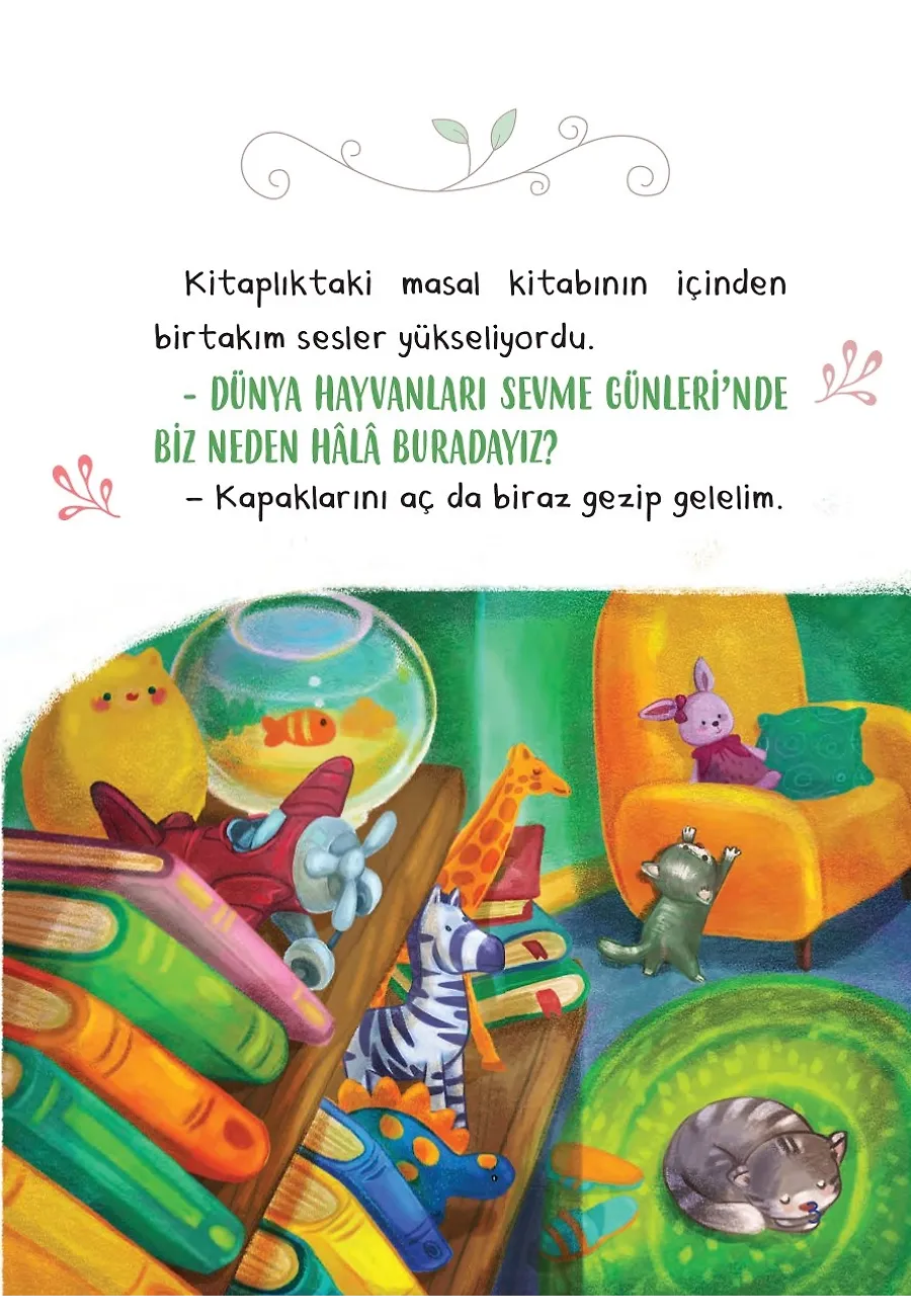 Kitaptan Kaçan Zufi İle Kudi - Bi' Dolu Hikaye – Sayfa 1