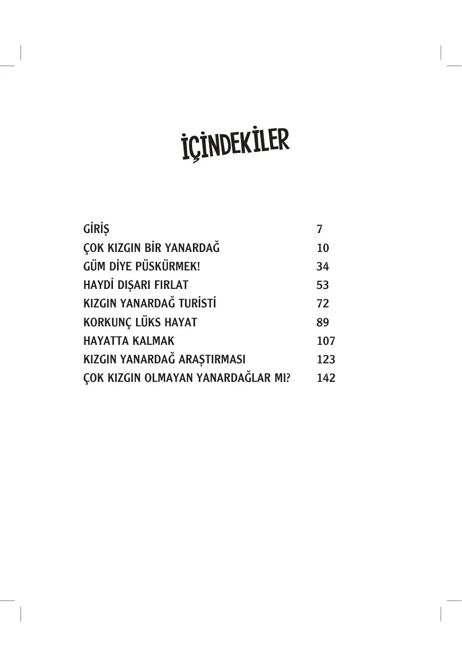 Kızgın Yanardağlar – Sayfa 1