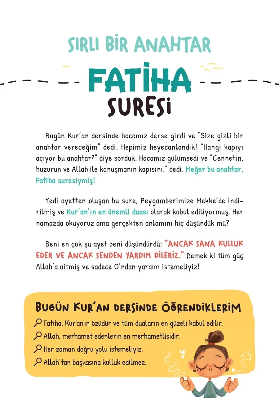 Kısa Sureler Günlüğüm / Kur'an'ı Keşfe Çıkıyoruz – Sayfa 1