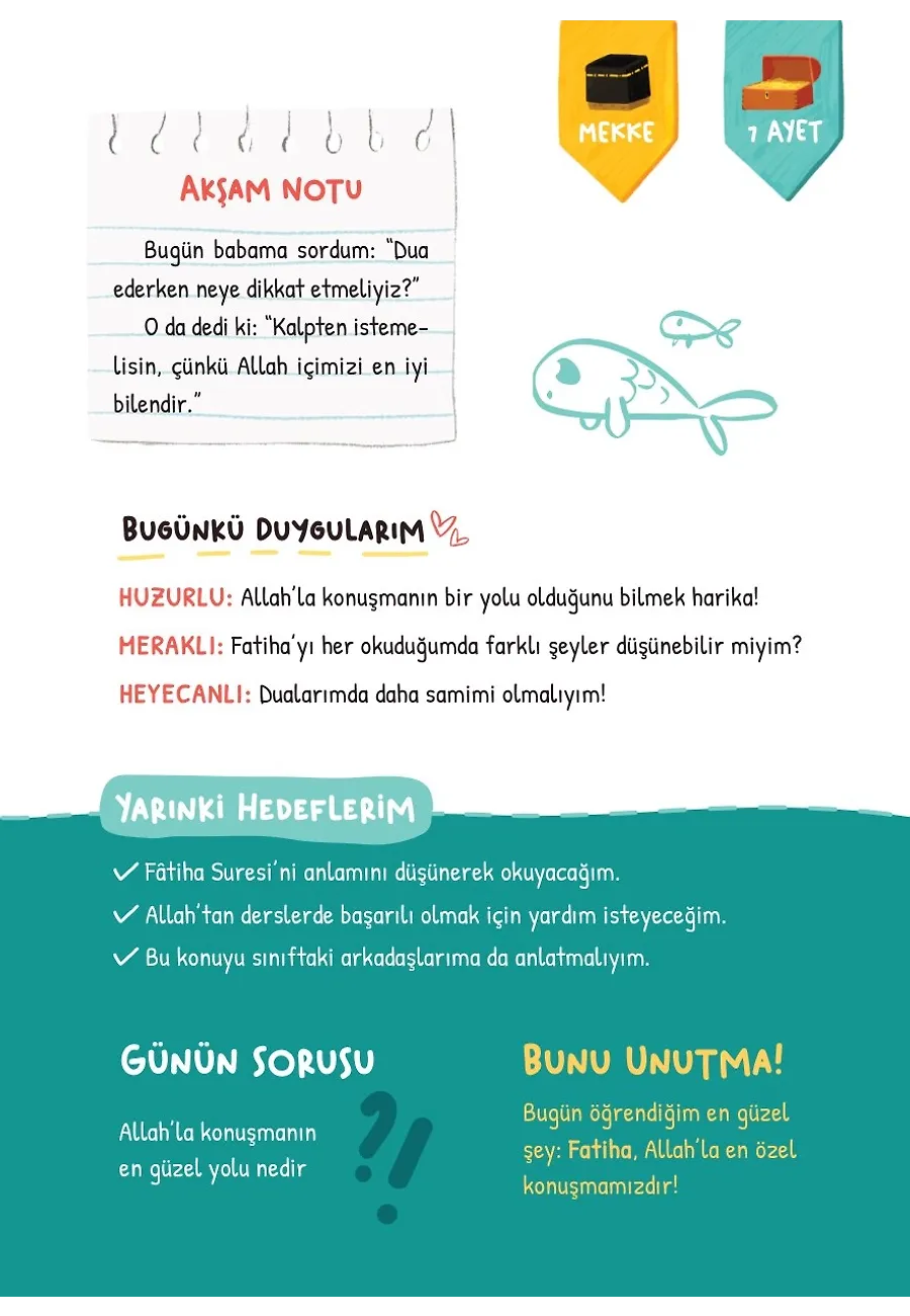 Kısa Sureler Günlüğüm / Kur'an'ı Keşfe Çıkıyoruz – Sayfa 2
