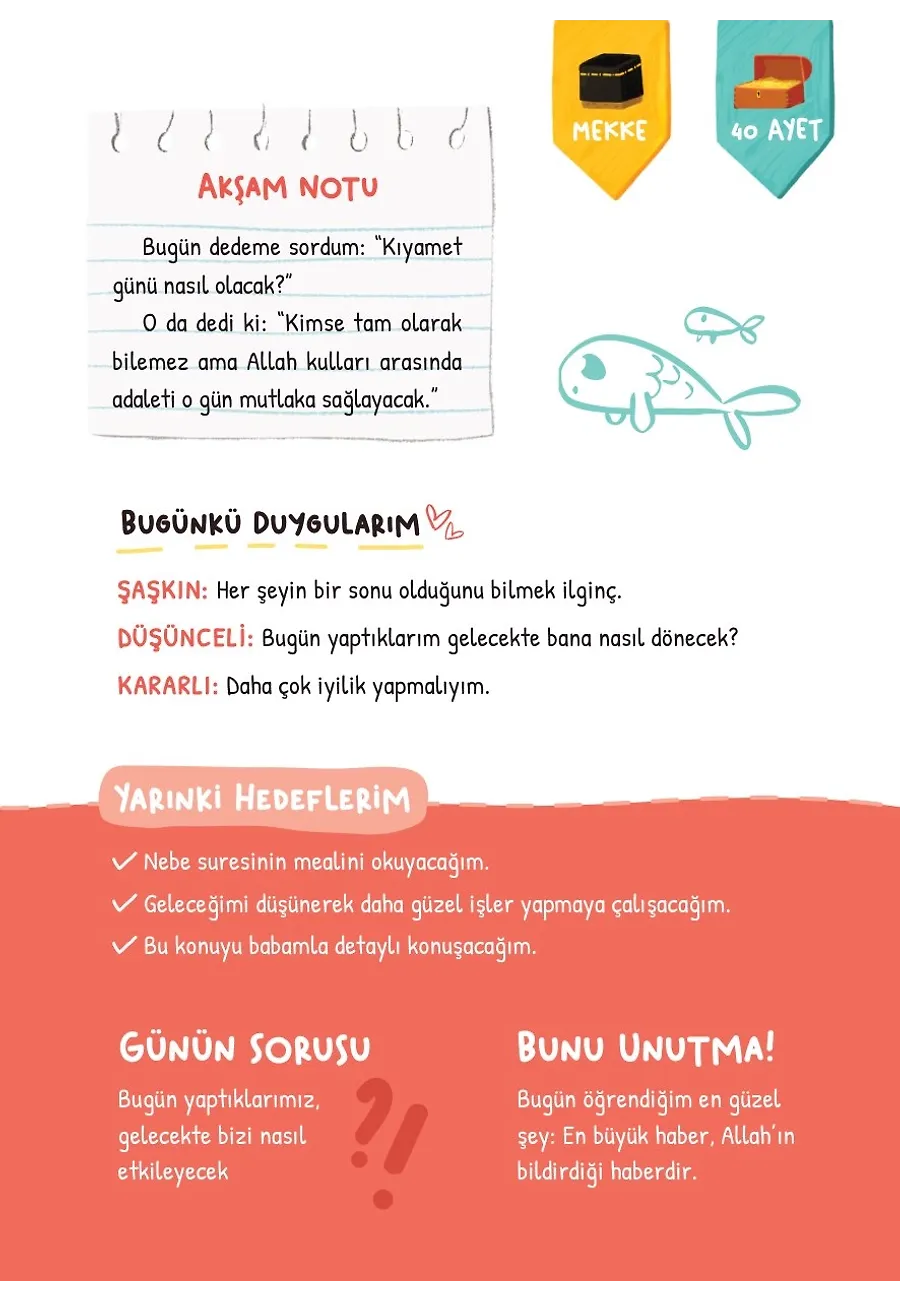 Kısa Sureler Günlüğüm / Kur'an'ı Keşfe Çıkıyoruz – Sayfa 4